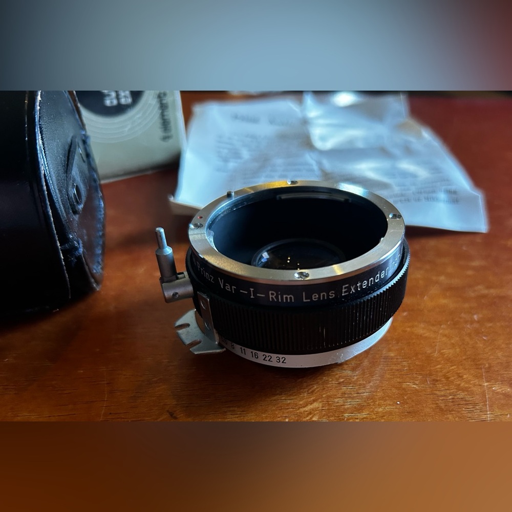 2X Auto Prinz Var-I-Rim Lens Extender for Nikon.